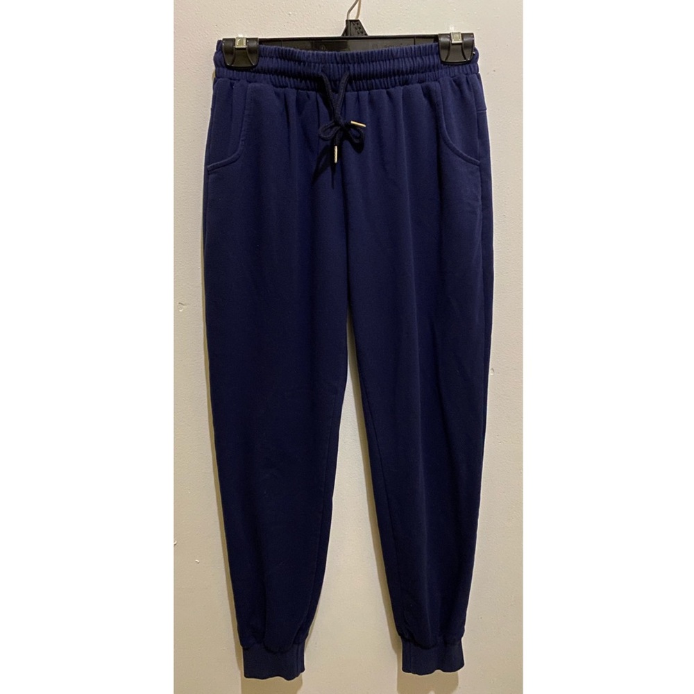 ⁣✧ Shein | Navy Blue Jogger Pants